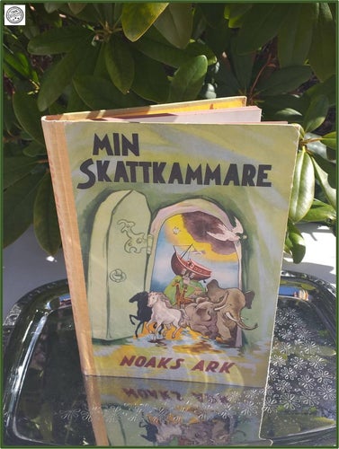 Min skattkammare nr 5 Noaks Ark Natur och Kultur 1956 Sjätte Vintage