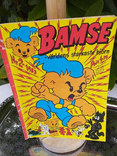 Bamse samlarobjekt serietidning 1983 NR 2 Samlarobjekt VINTAGE