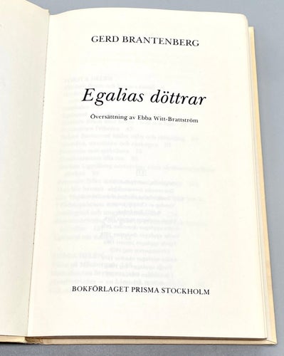 Egalias döttrar av Gerd Brantenberg