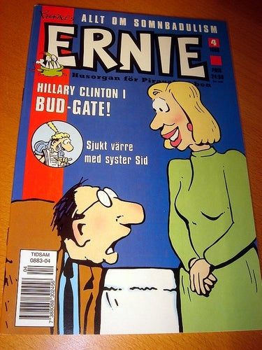 ERNIE (svensk) NY OLÄST Nr 4 1998