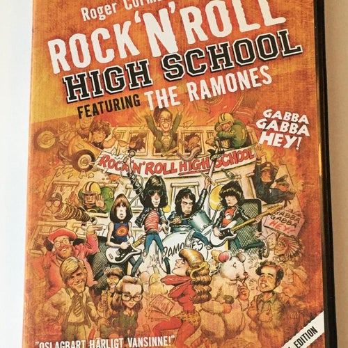 Rock'n'roll high school, special edition, feat. The Ramones (1979 ). Beg. DVD
