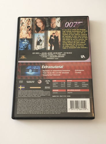 James Bond - Älskade spion (Roger Moore, 1977). Beg. DVD