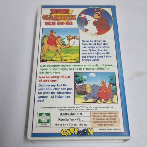 Djurgården och Bo-ko VHS film