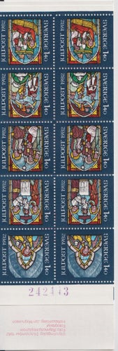 H 340 1 st Felfritt häfte, med kn 242443 **