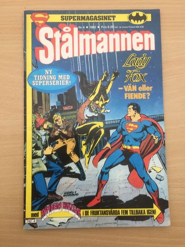 STÅLMANNEN - Nr 4 1982
