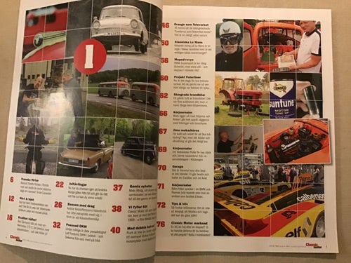 CLASSIC MOTOR NR 1 2019 PUCH 250 TF,MERCEDES 170,VOLVO DUETT,VOLVO BUSS,DKW,
