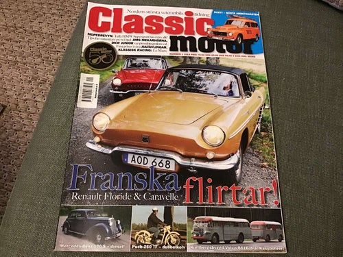 CLASSIC MOTOR NR 1 2019 PUCH 250 TF,MERCEDES 170,VOLVO DUETT,VOLVO BUSS,DKW,