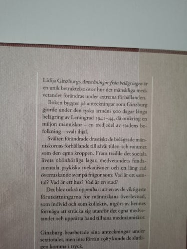 Anteckningar från belägringen