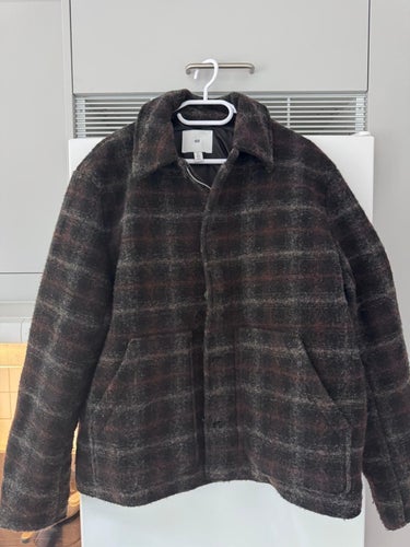 H&M brun jacka, storlek L