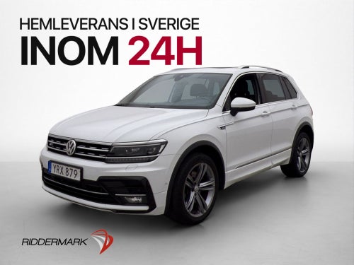 Volkswagen Tiguan TDI 240hk 4M R-Line Pano Skinn Värm Drag