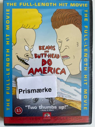 Beavis and Butt-Head Do America (DVD) Fabriksforseglet