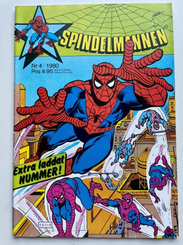 Spindelmannen Nr 4 1980