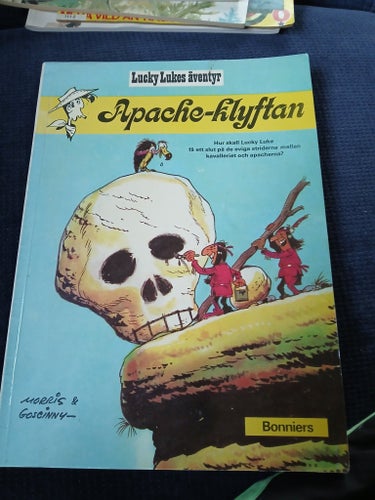 Lucky Lukes äventyr: Apache-klyftan av Morris & Goscinny, 1975