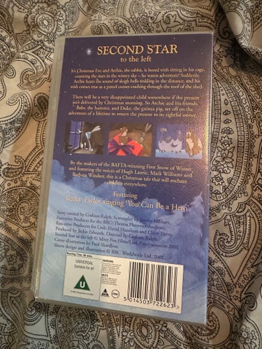 Second Star to the Left - VHS BBC 2001 - vacker julsaga JUL