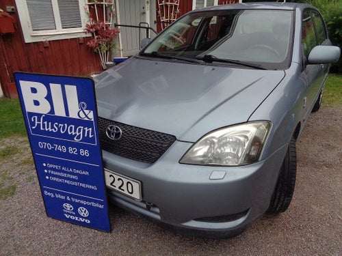 Toyota Corolla 5D 1.6 VVT-i KAMKEDJA/NYBES/MVG/FULLSERV/FINANS/INBYTE