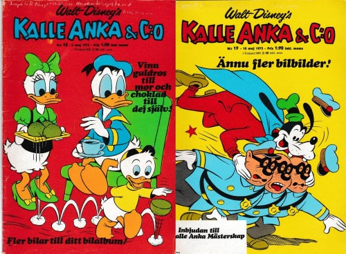 Kalle Anka & Co Nr 18 & 19 (1973)