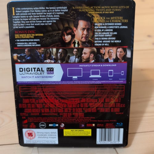 Inferno - Limited Steelbook Edition (Blu-ray)