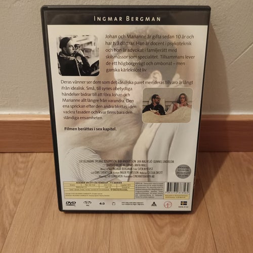 Scener ur ett äktenskap - Ingmar Bergman (DVD)