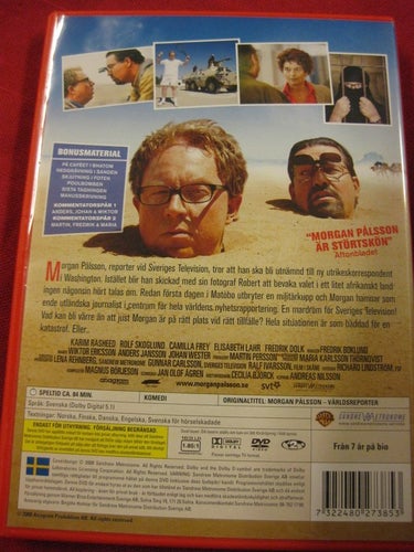 MORGAN PÅLSSON - VÄRLDSREPORTERN - ANDERS JANSSON, JOHAN WESTER - DVD