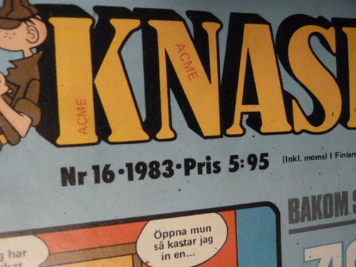 KNASEN, NR 16-1983, TIDNING