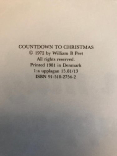 DEN MAGISKA JULKLAPPSSÄCKEN + CIRKUSELEFANTEN ELLA RYMMER Bill Peet