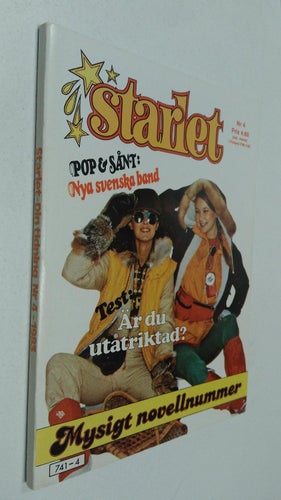 Starlet 1983 nr 4 Idolbilder Belle Stars, Frazer Hines, Melissa Gilbert. Very F