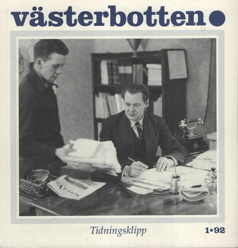Västerbotten 1992 - 1 - Tidningsklipp