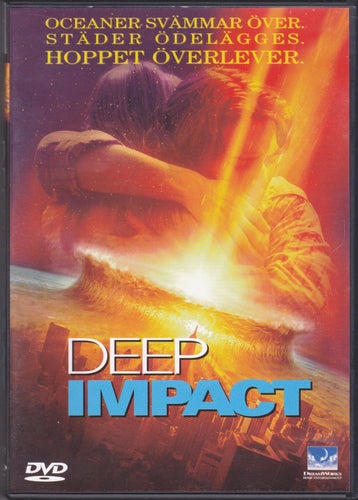 DVD / Deep Impact / Robert Duvall, Tea Leoni, Morgan Freeman / Fint skick