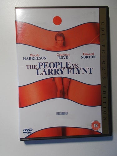 THE PEOPLE VS LARRY FLYNT (1996) DVD UK import Woody Harrelson Courtney Love