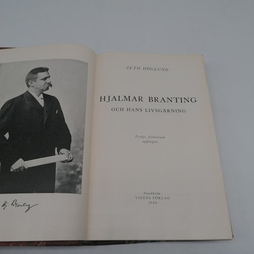 Hjalmar Branting och hans livsgärning