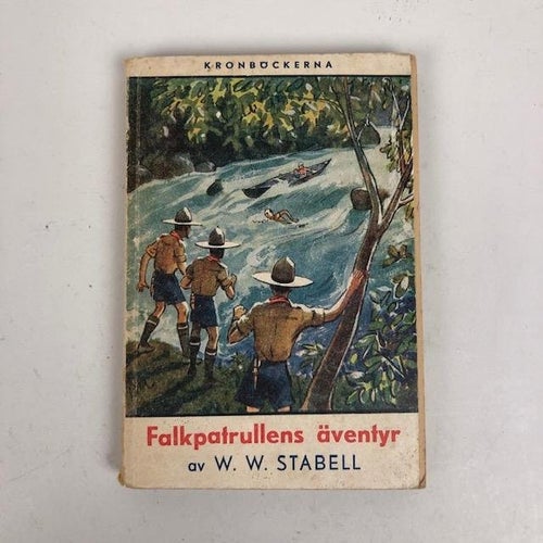 Bok, Falkpatrullens Hemlighet , W. W. Stabell, AB Lindqvist Förlag 1947