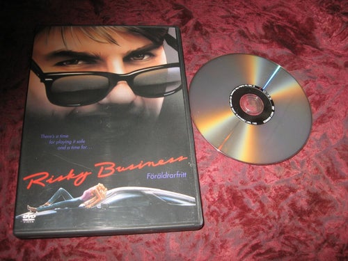 FÖRÄLDRAFRITT - RISKY BUSINESS (TOM CRUISE,REBECCA DE MORNAY) DVD