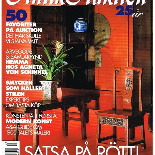 ANTIK & AUKTION 2000 Nr 1-12 - komplett årgång 11 tidningar