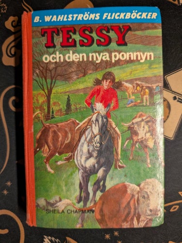 Tessy och den nya ponnyn, Sheila Chapman (B. Wahlströms flickböcker)