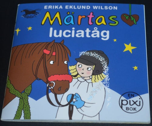 Pixibok Märtas Luciatåg