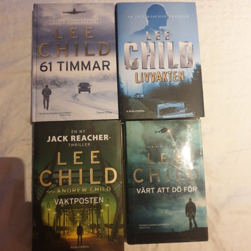 Lee Child, Jack Reacher-samling