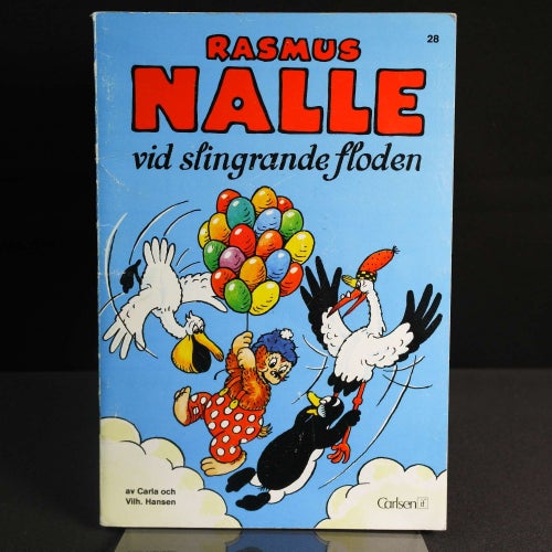 Rasmus Nalle vid slingrande floden - NR 28 - Carlsen/if 1977