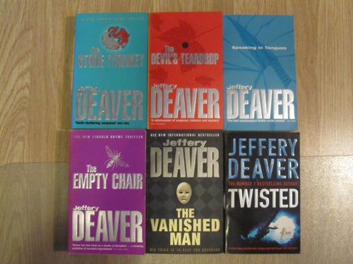 6 böcker av Jeffery Deaver