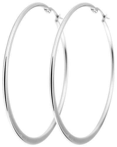 ByGranhult – Creoler örhängen 55 mm – Rostfritt, allergisäkert