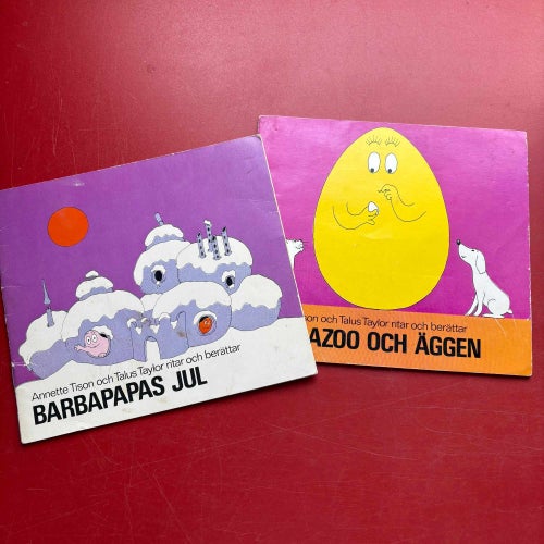 BARBAPAPPAS JUL + BARBAZOO OCH ÄGGEN Annette Tison och Talus Taylor
