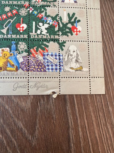JULEARK FRA 1961 UFOLDET