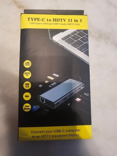 USB-C till HDTV 11-i-1 adapter