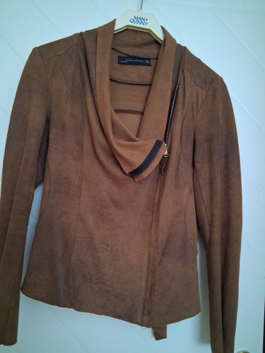 ZARA WOMAN brun kofta M