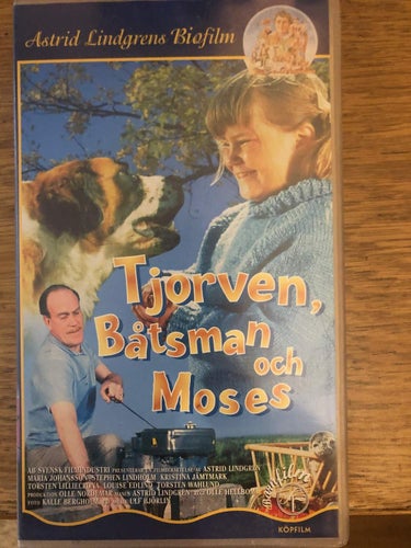 Tjorven, Båtsman och Moses - VHS