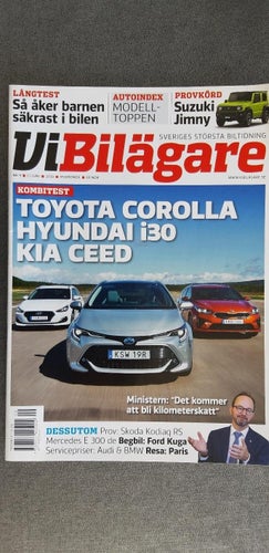 Vi Bilägare 9 2019: Hyundai i30 1,4 T, Toyota Corolla 2,0 Hybrid, Kia Ceed 1,4 T