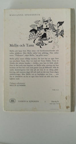 Mellis och Tassa av Marianne Söderbäck