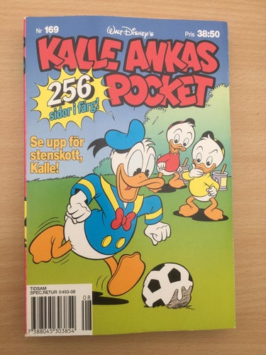 KALLE ANKAS POCKET - Nr 169 - Se upp för stenskott, Kalle!