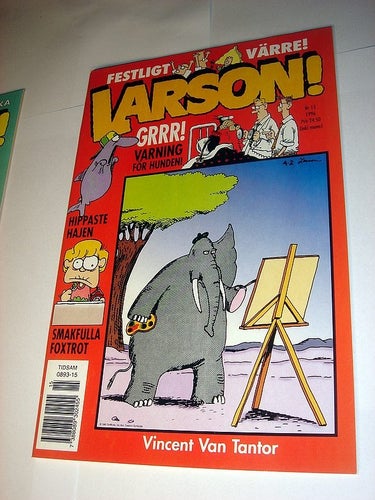 LARSON (svensk) NY OLÄST Nr 15 1996 !!!