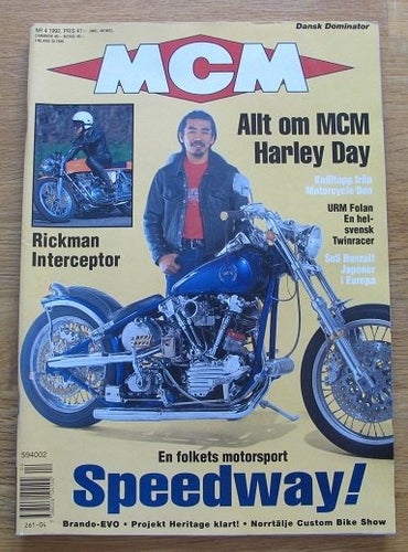Tidning - MCM Nr.4 1992