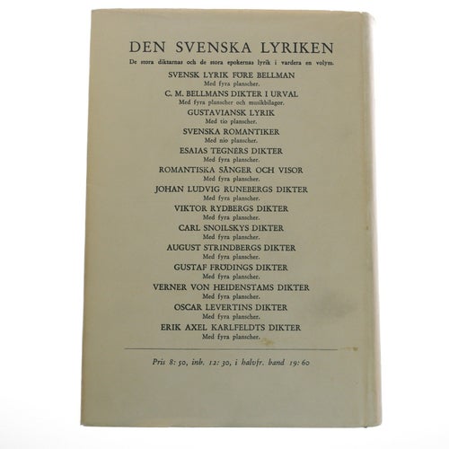 Esaias Tegnér - Dikter